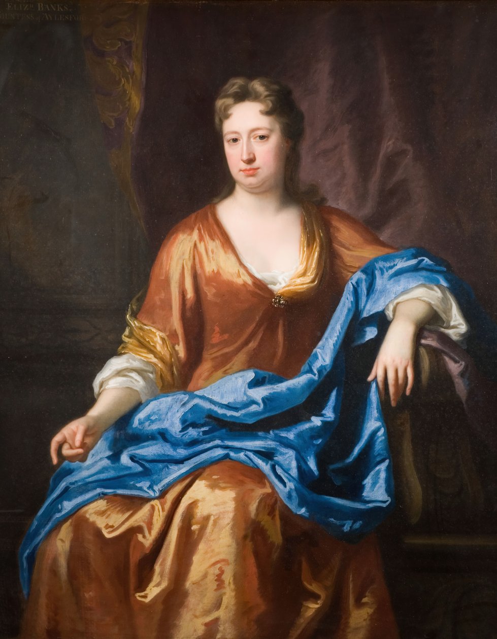 Retrato de Elizabeth 1ª Condessa de Aylesford, 1720. de Jonathan Richardson the Elder