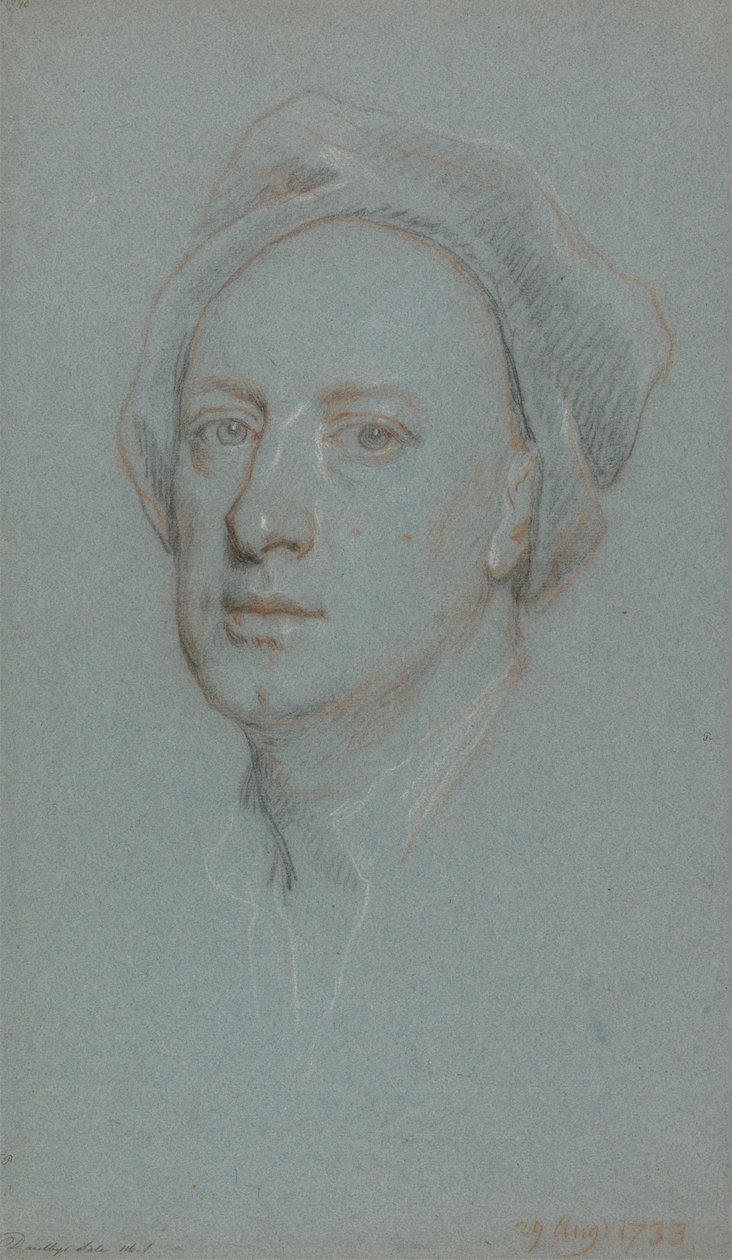 Retrato de Jonathan Richardson, o mais novo de Jonathan Richardson the Elder