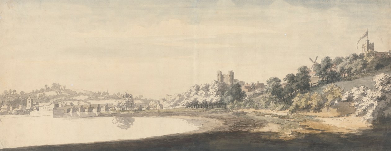 A Ponte e Castelo em Rochester de Jonathan Skelton