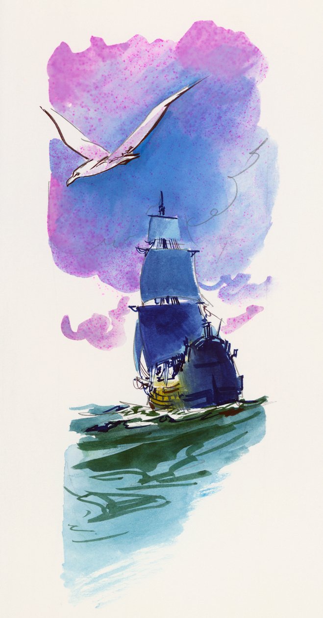Ilustração para Gulliver
