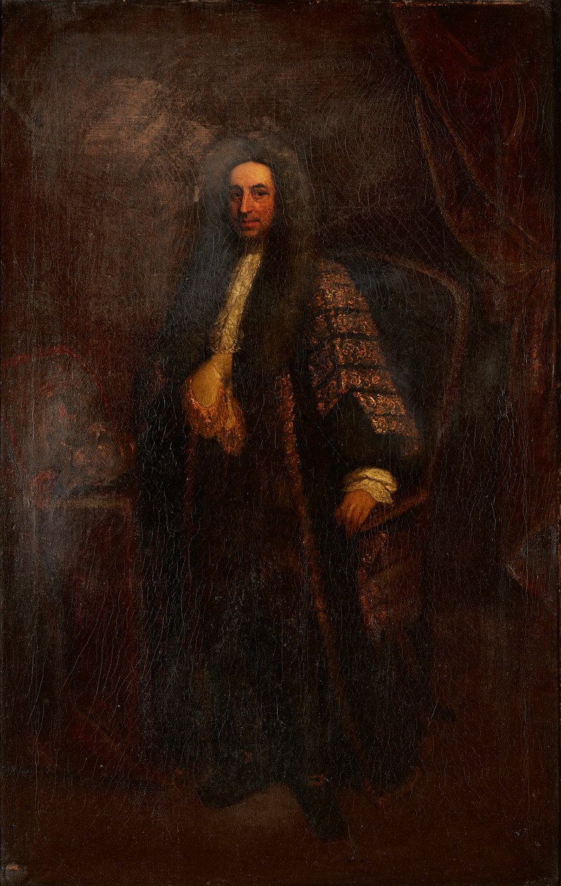 Retrato em tamanho real de Peter King de Jonathon Richardson
