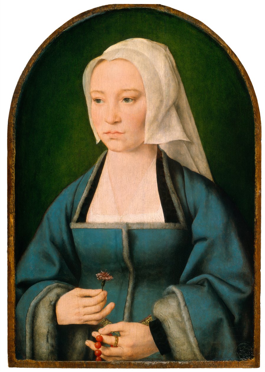 Margaretha Boghe, esposa de Joris Vezeleer de Joos van Cleve
