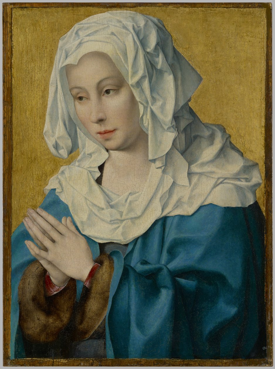 Mater Dolorosa, c.1520-30 (óleo sobre painel) de Joos van Cleve