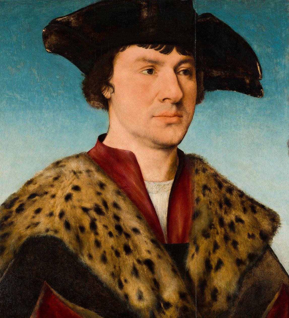 Retrato de um homem, c.1520-30 de Joos van Cleve