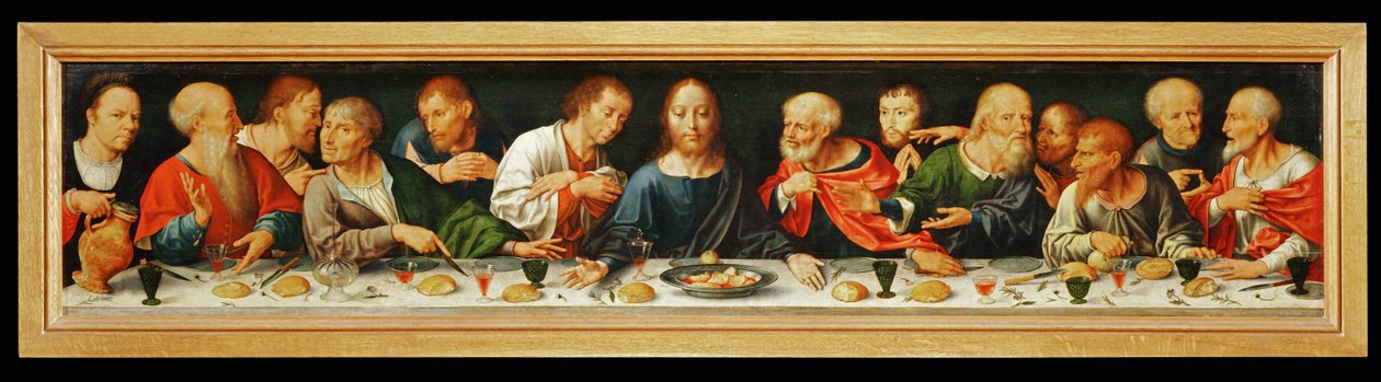 Retábulo da Exploração de Cristo ... de Joos van Cleve
