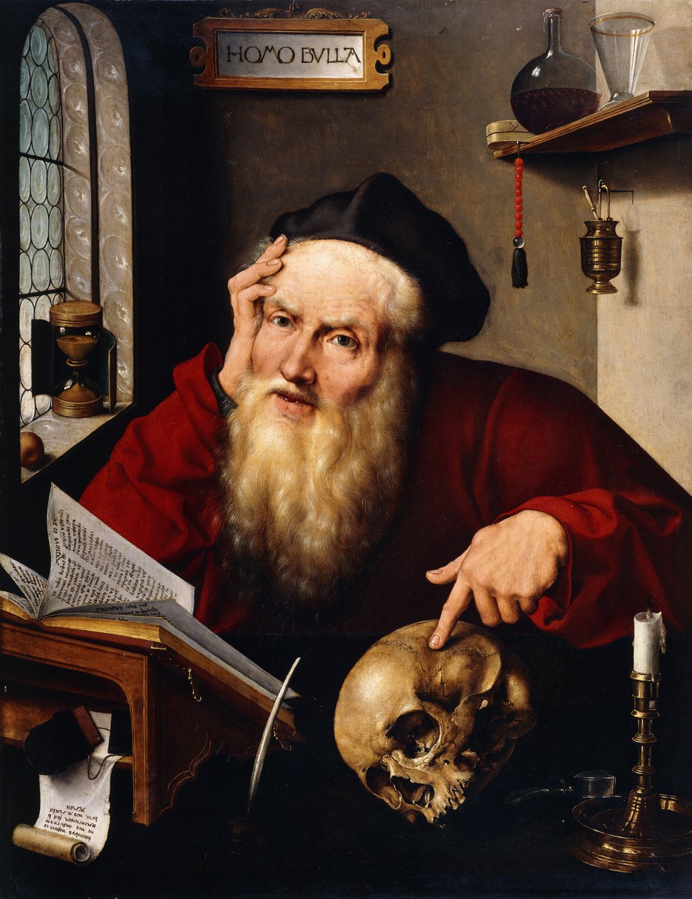 São Jerônimo em seu Estudo, de Joos van Cleve