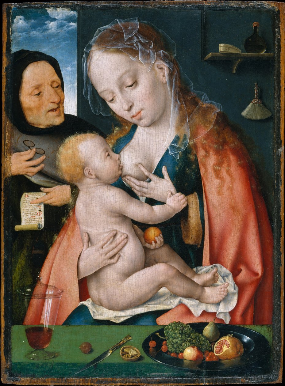 A Sagrada Família, c.1512–13 de Joos van Cleve