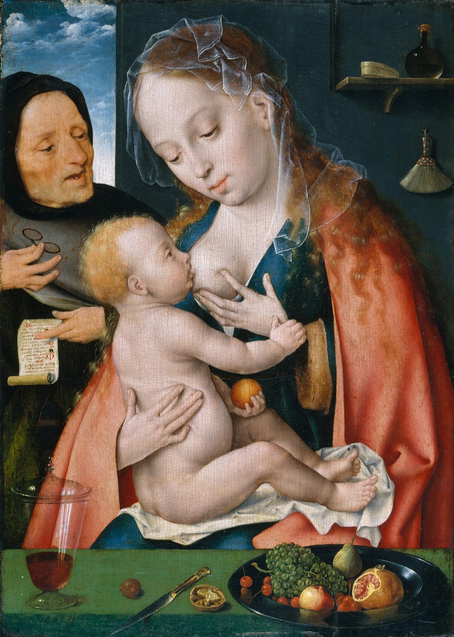 A Sagrada Família, ca. 1512-13. de Joos van Cleve