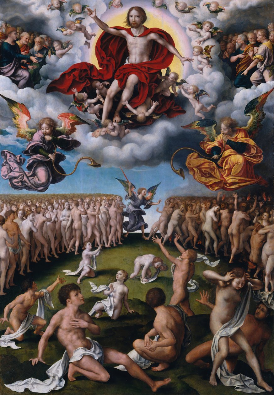 O Juízo Final, ca. 1520-25. de Joos van Cleve