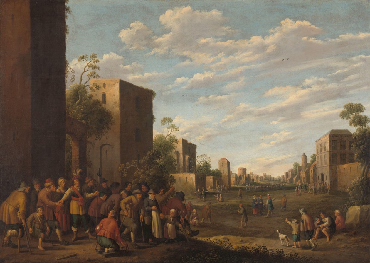 Habitar os pobres de Joost Cornelisz Droochsloot