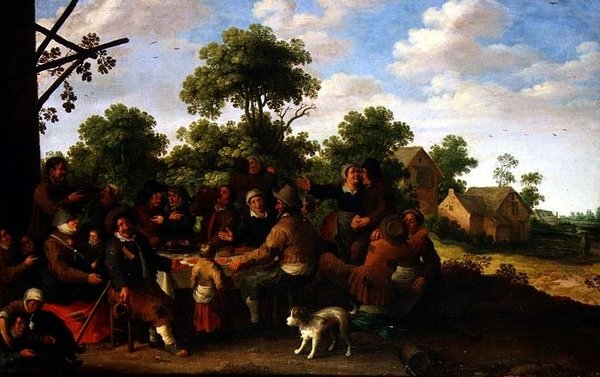 Festa da Aldeia de Joost Cornelisz. Droochsloot