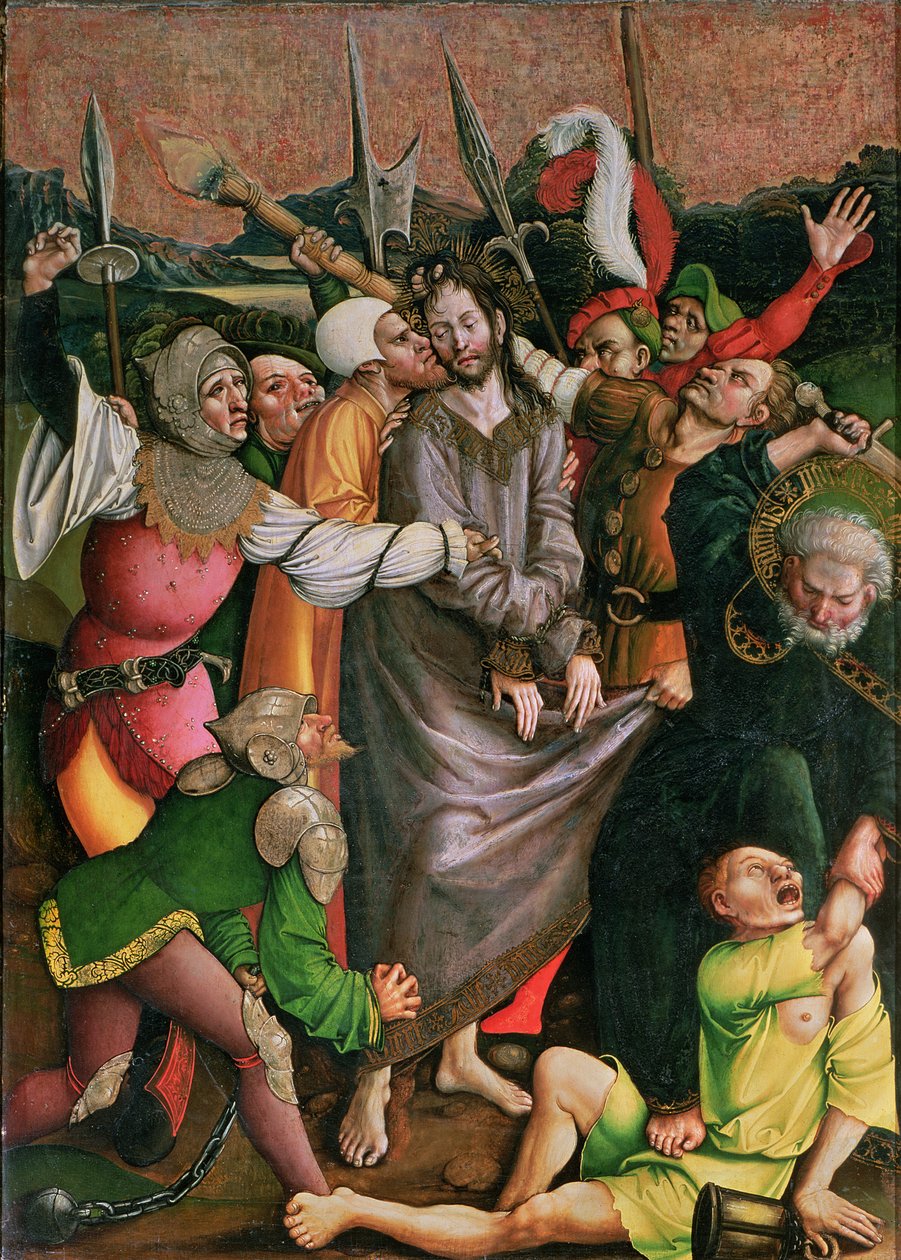 Cristo preso no Jardim do Getsêmani (painel) de Jorg I Breu