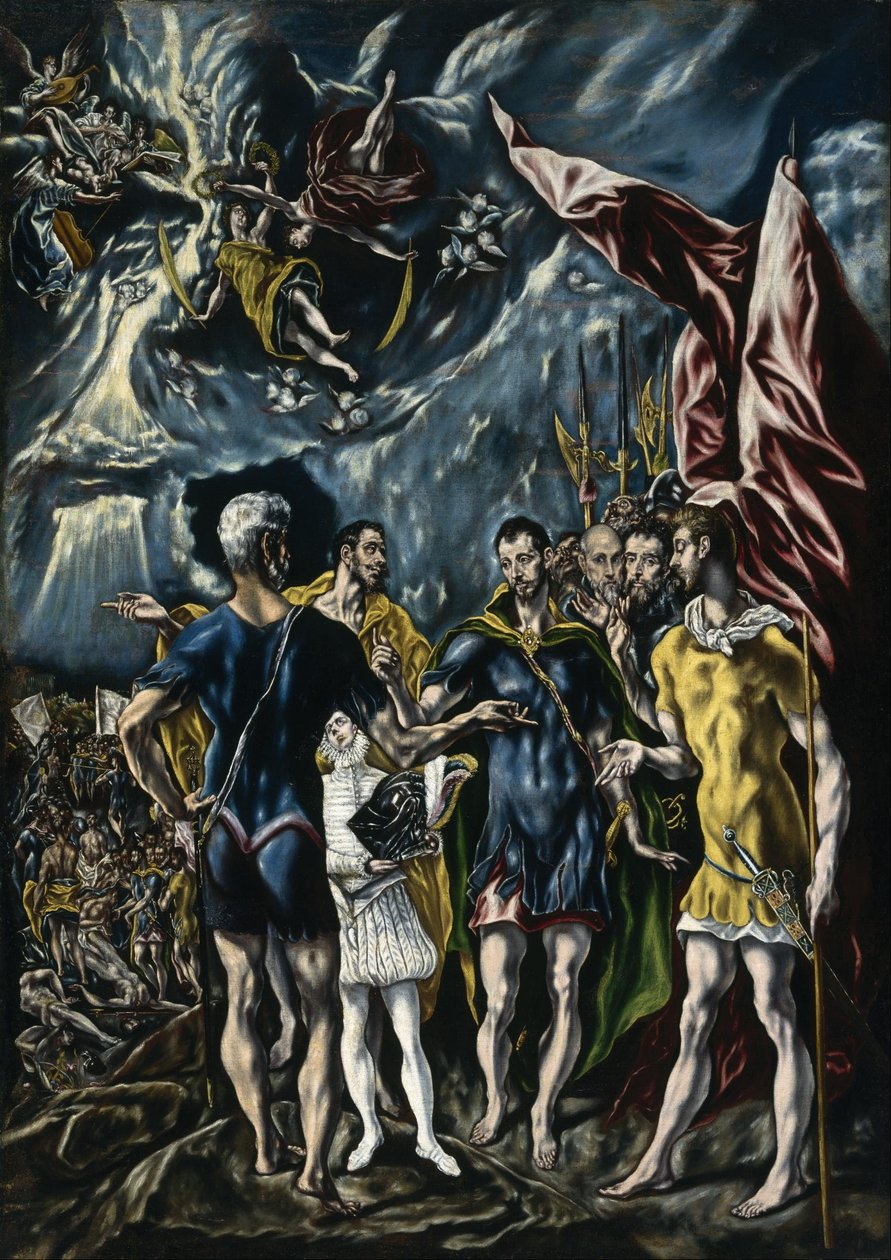 O martírio de São Maurício de Jorge Manuel Theotocopoulos