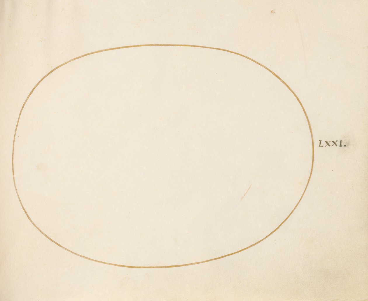 Placa 71: Oval Vazio de Joris Hoefnagel