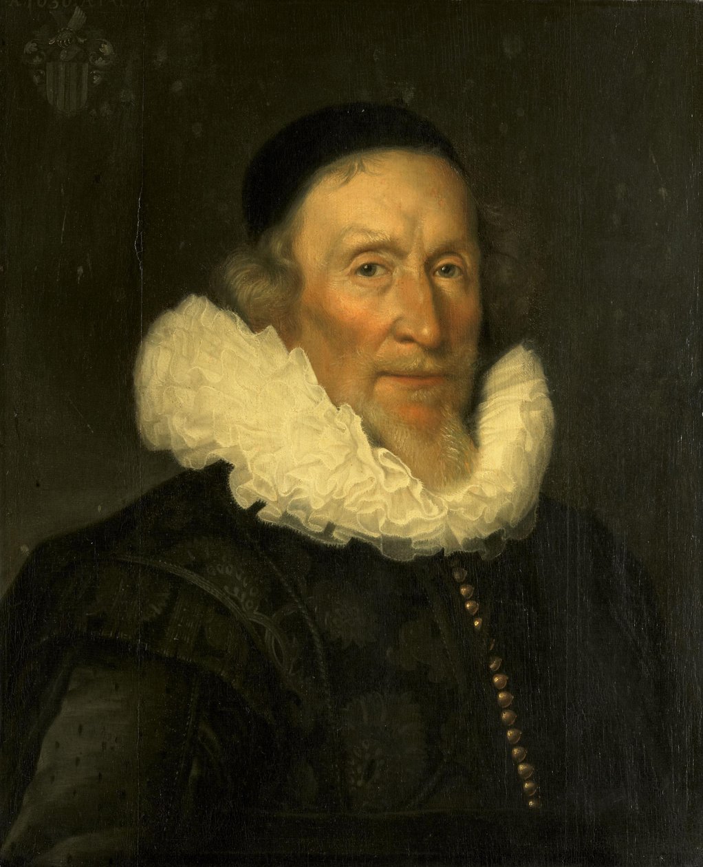 Retrato de Jacob Gerritsz van der Mij (1559/60-1635?) de Joris van Schooten