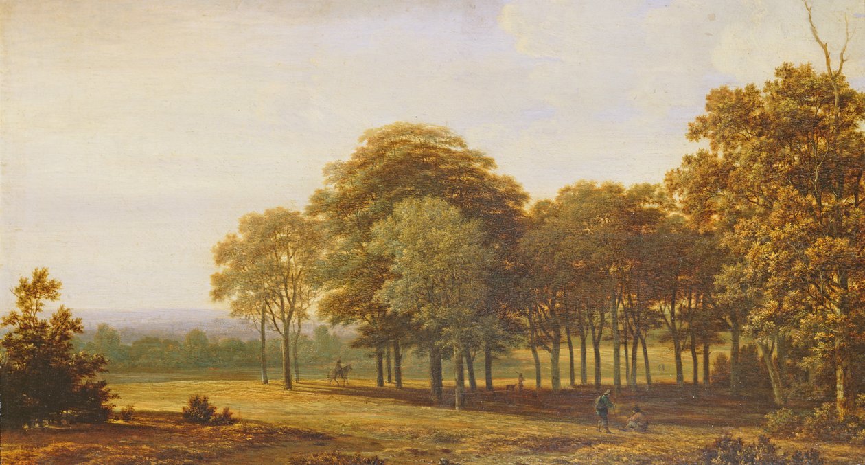Estrada na floresta de Joris van der Haagen or Hagen