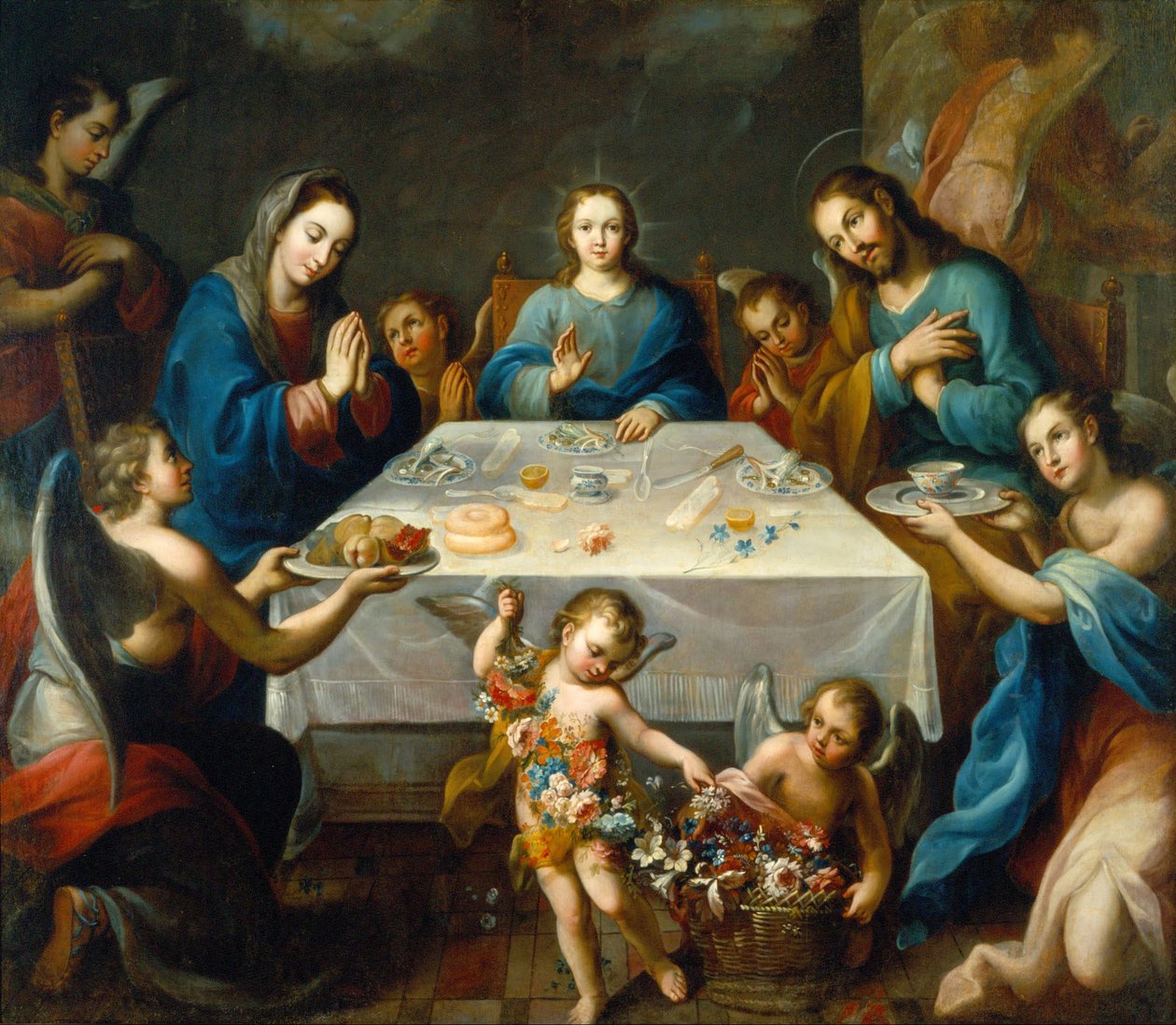 A bênção da mesa de José de Alcíbar