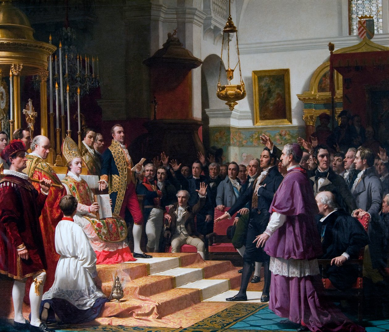 O juramento das Cortes de Cádiz de 1810 de Jose Casado del Alisal