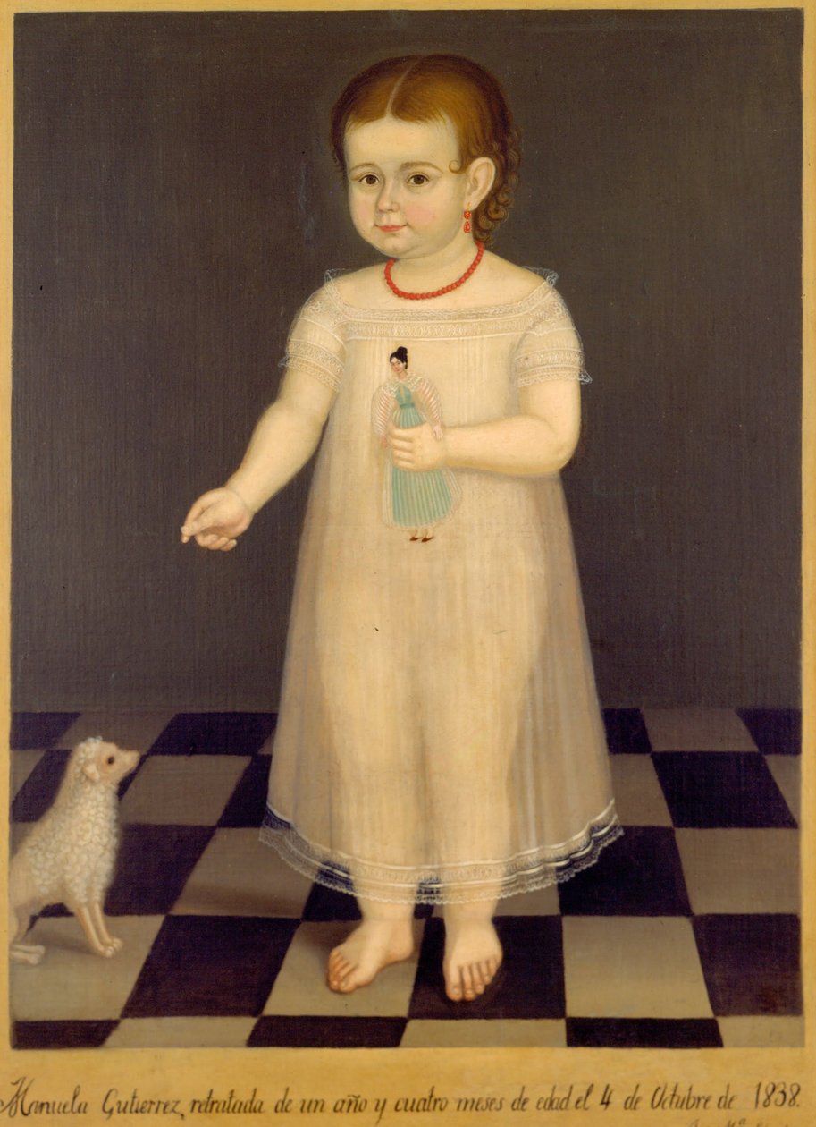 Retrato de Manuela Gutiérrez de José María Estrada