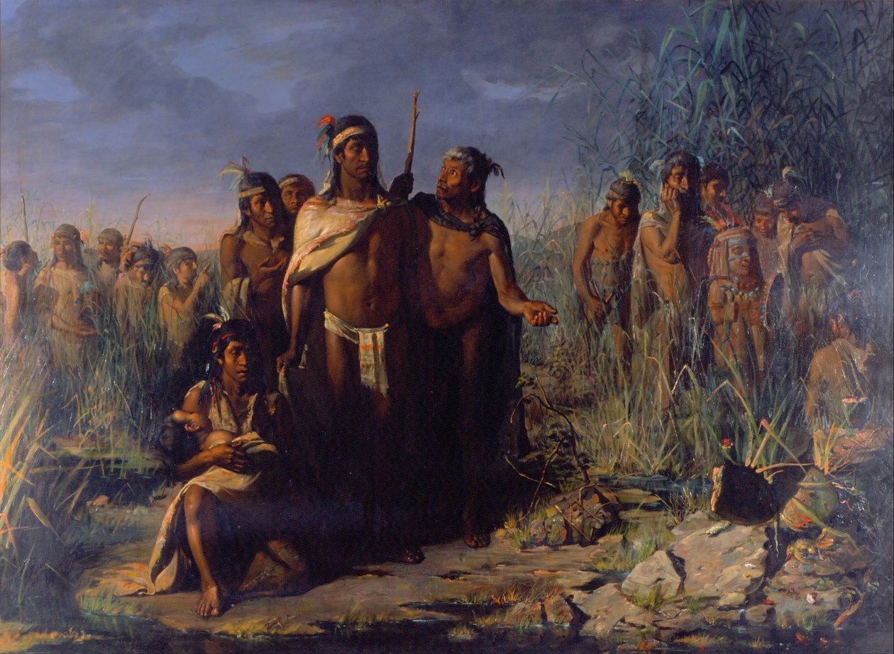 A fundação da cidade do México de José María Jara