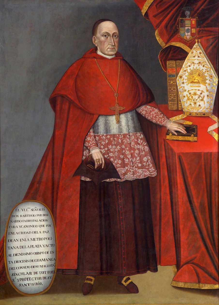 Bartolomeu Fabro y Palacios, Bispo de Huamanga de José Núñez de Sotomayor