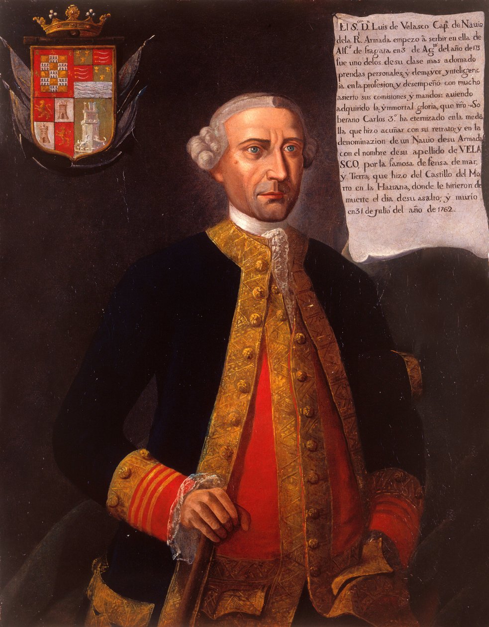 Luis Vicente de Velasco de José Nicolás de la Escalera