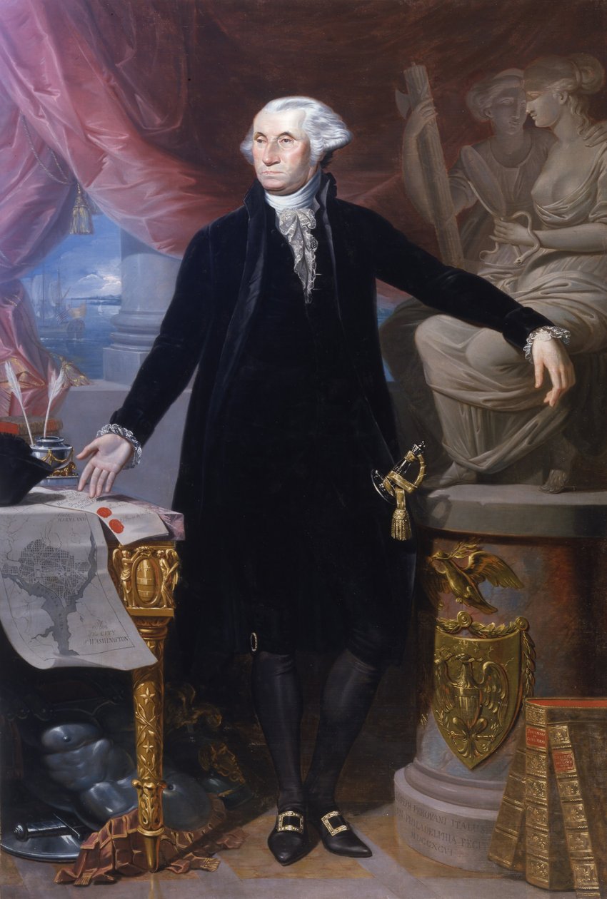 Retrato de George Washington de José Perovani