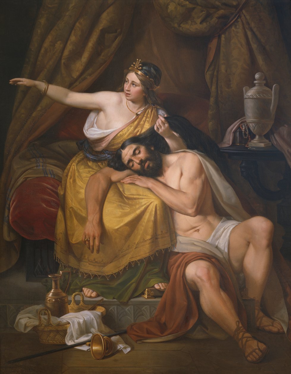 Sansão e Dalila de José Salomé Pina