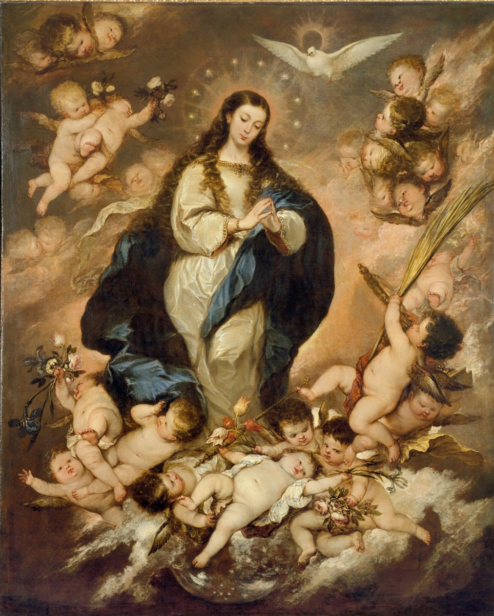 A Imaculada Conceição, final da década de 1660 de José Antolínez