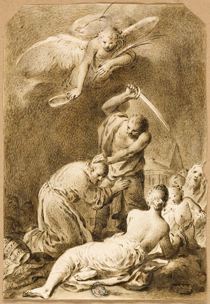 Martírio de um santo de José Camarón y Boronat