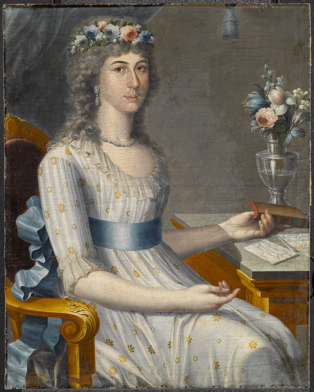 Dona María de los Dolores Gutiérrez del Mazo e Pérez, c.1796 de José Campeche