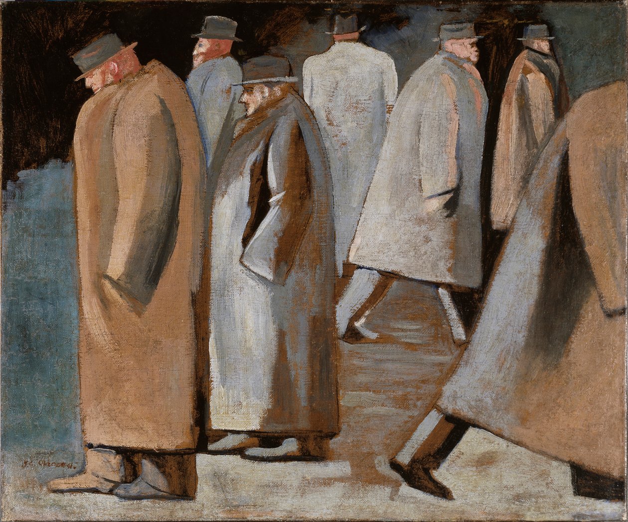 O inverno Inverno, 1932. de José Clemente Orozco