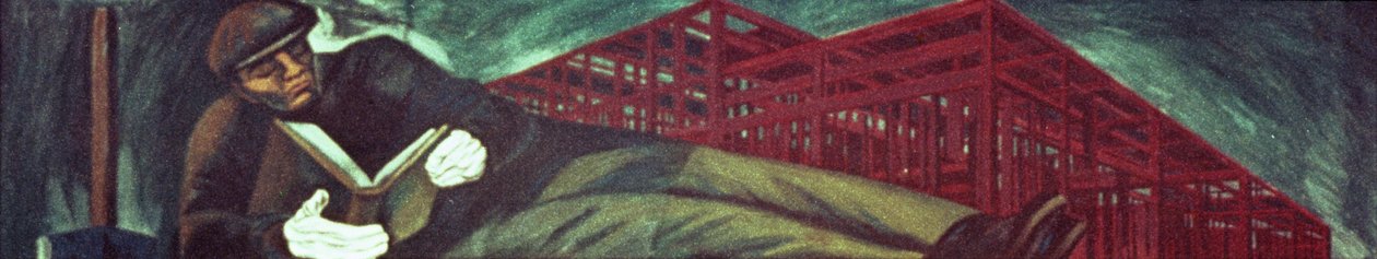 Modern Industrial Man III, de The Epic of American Civilization de José Clemente Orozco