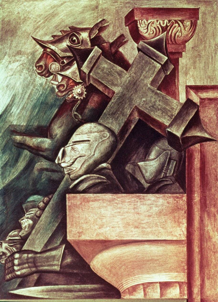 A Profecia, de A Epopeia da Civilização Americana de José Clemente Orozco