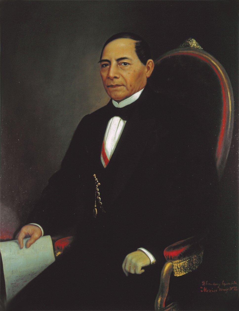 Benito Juárez - José Escudero y Espronceda de José Escudero y Espronceda