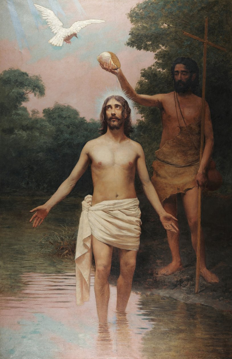 O Batismo de Cristo de José Ferraz de Almeida Júnior