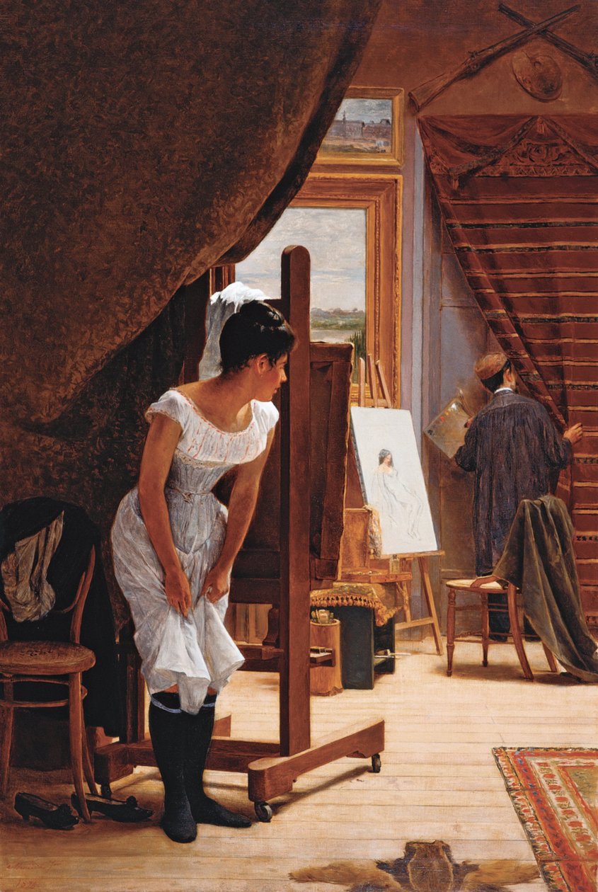 The Inopportune de José Ferraz de Almeida Júnior