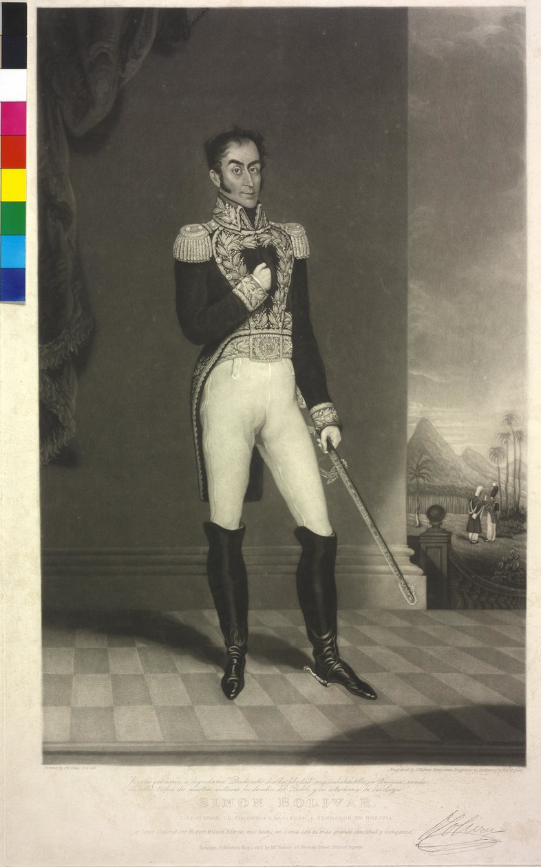 Simão Bolívar de José Gil de Castro