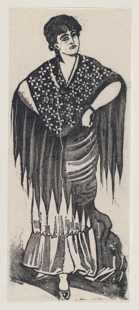 Uma cigana, ca. 1880-1910. de José Guadalupe Posada