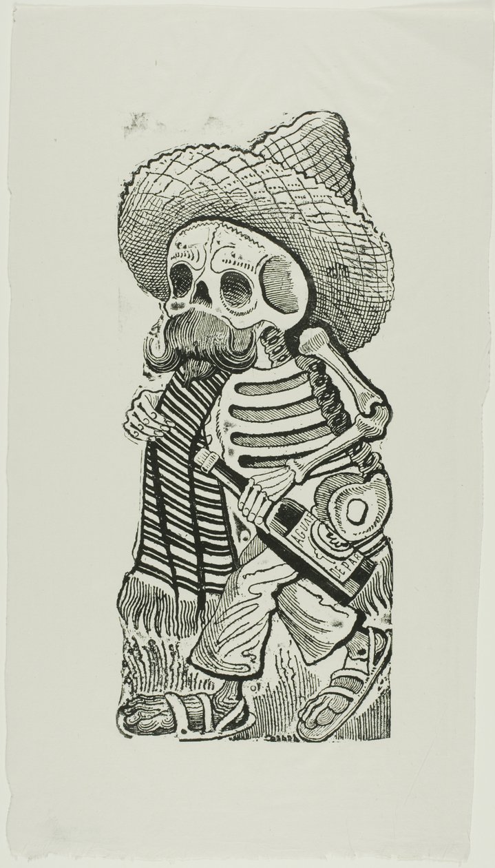 Calavera de Francisco Madero, de Calavera Maderista de José Guadalupe Posada