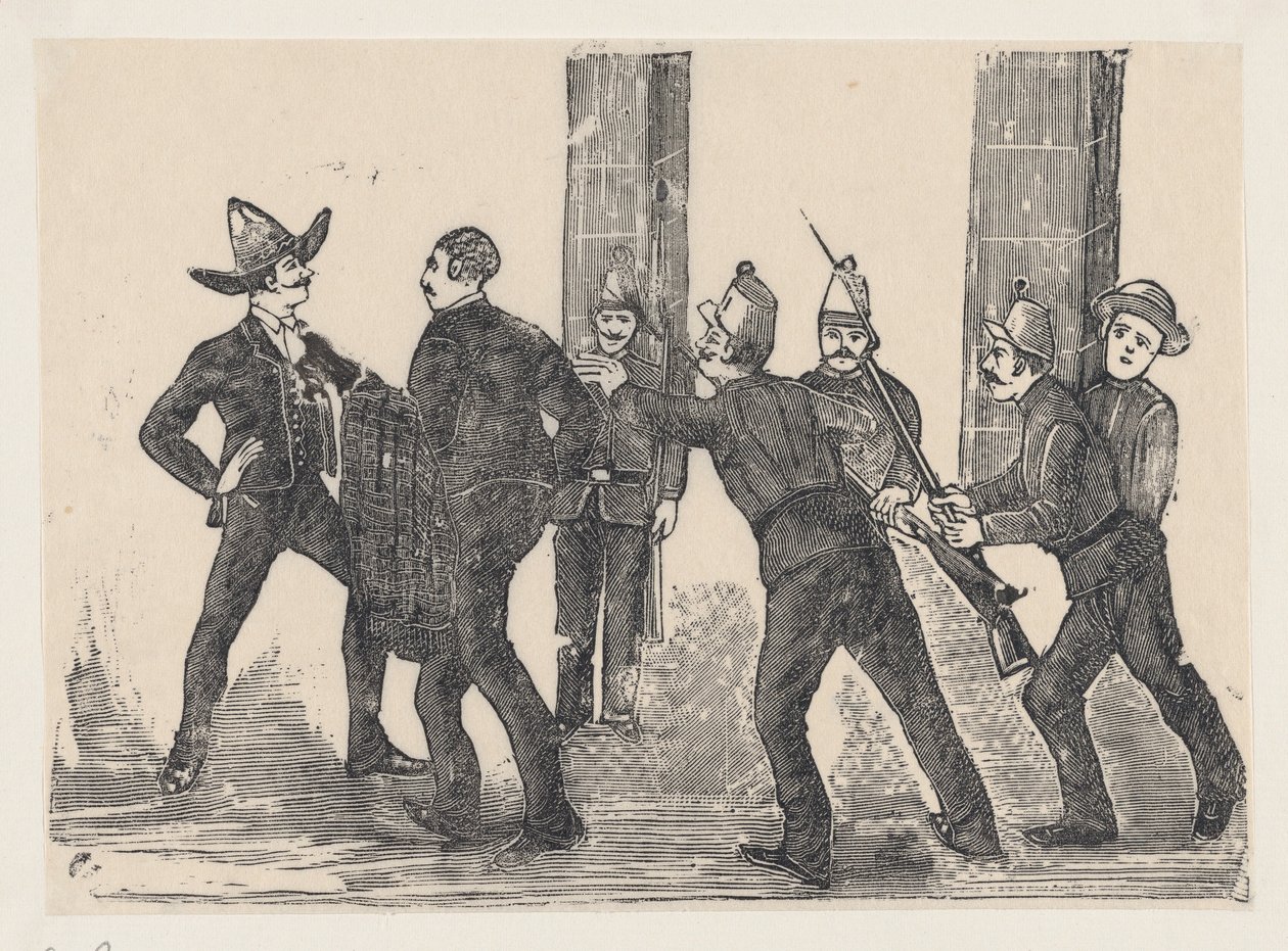 Execução de Jesus Bruno Martinez, 1892., 1892. de José Guadalupe Posada