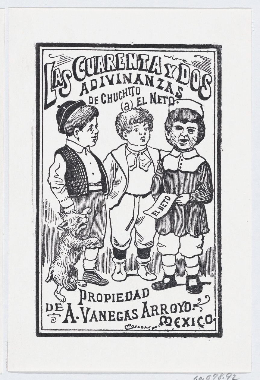 Quarenta e duas suposições, ca. 1900-1910., c. 1900-1910. de José Guadalupe Posada