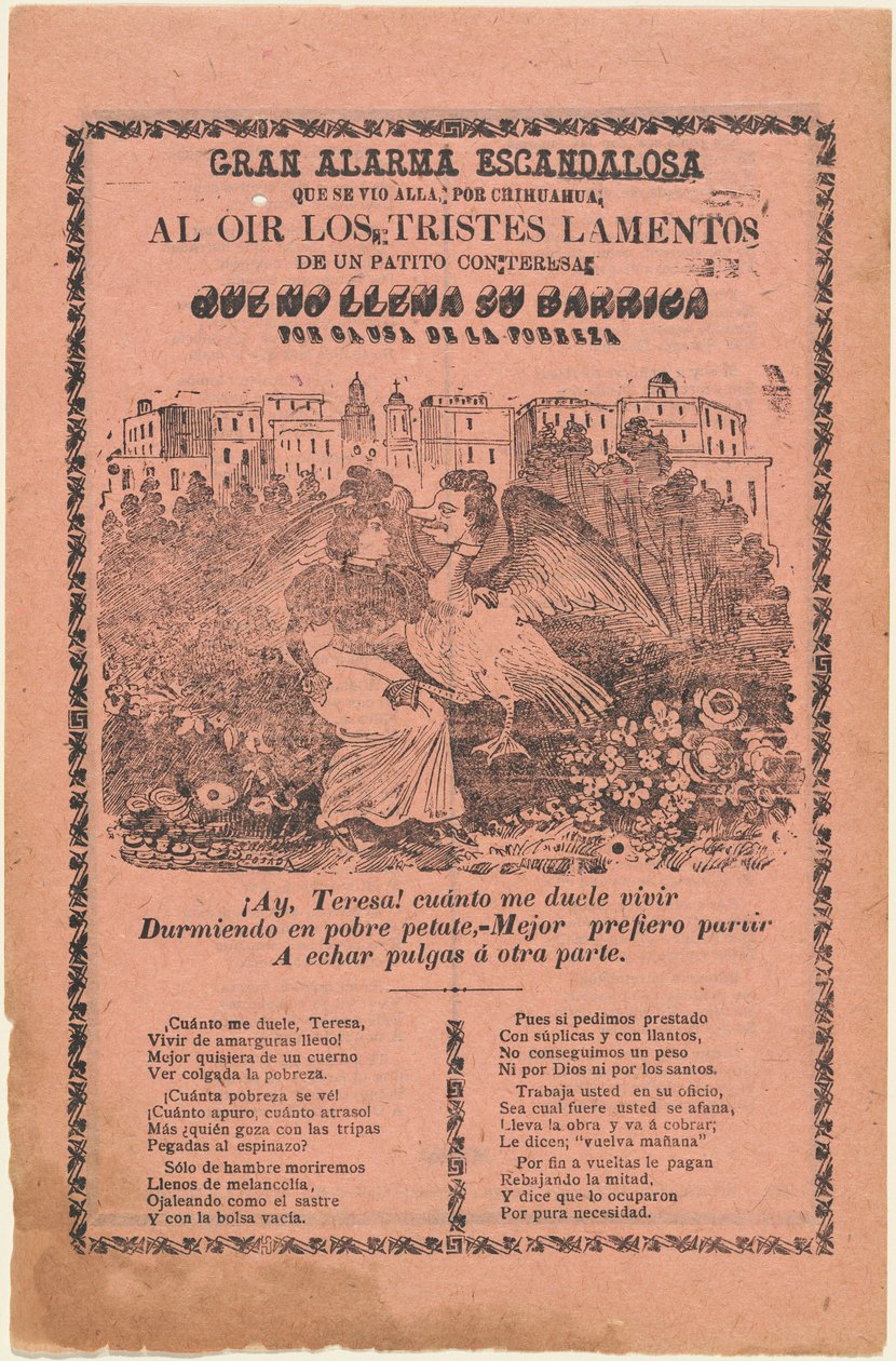 Grande Alarme Chocante de José Guadalupe Posada