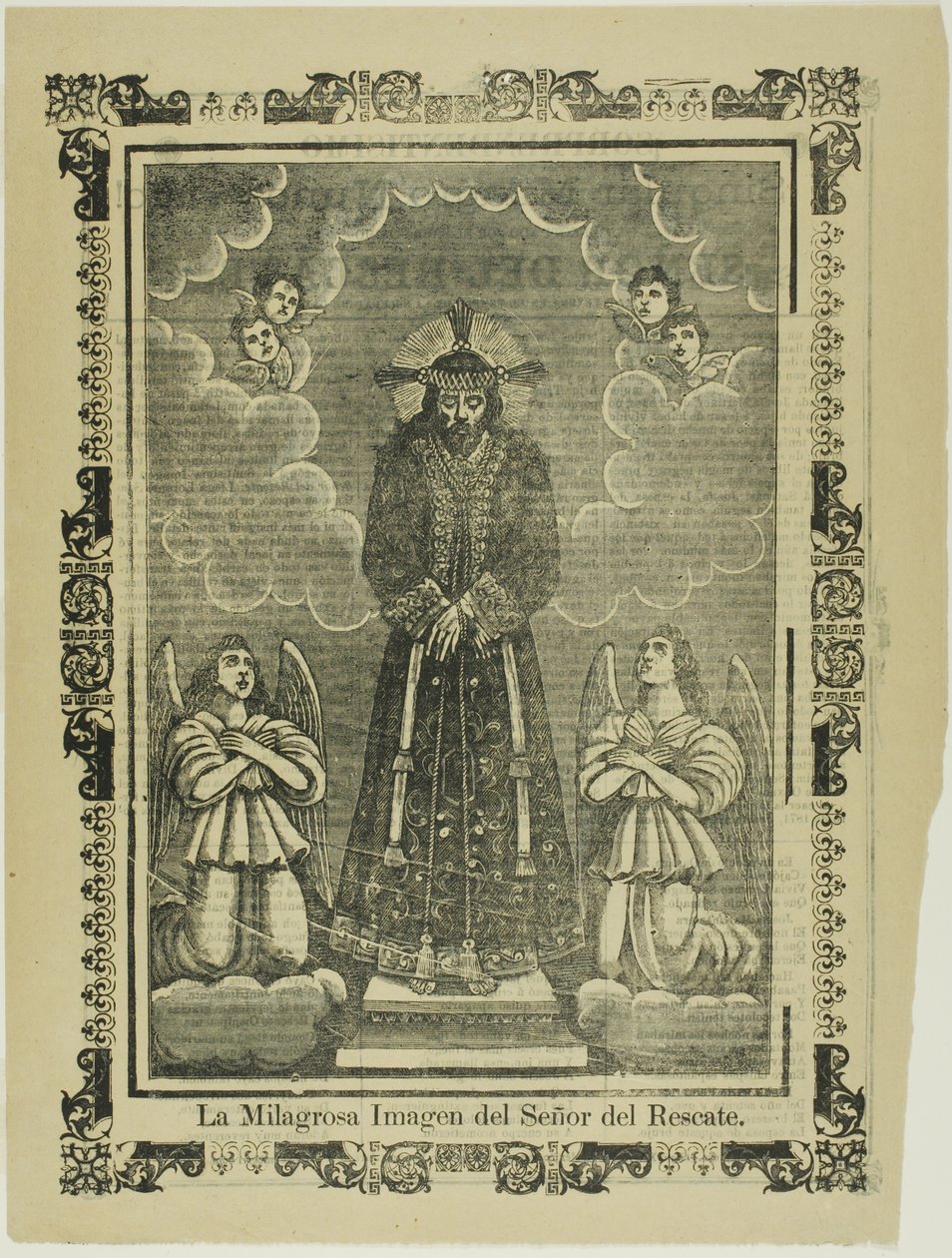 A imagem milagrosa do nosso Salvador (A imagem milagrosa do nosso Salvador) de José Guadalupe Posada