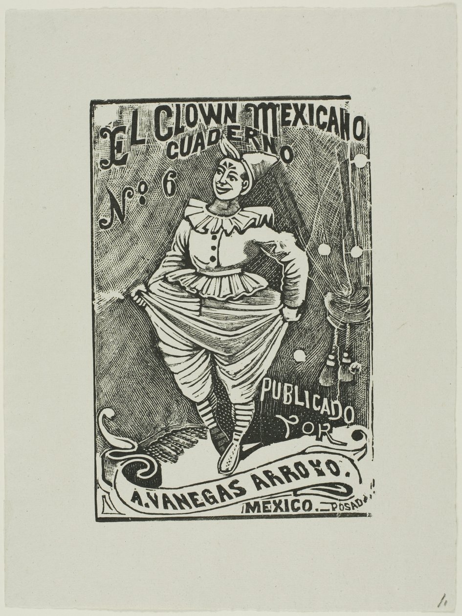 Palhaço Mexicano, nº 6 de José Guadalupe Posada