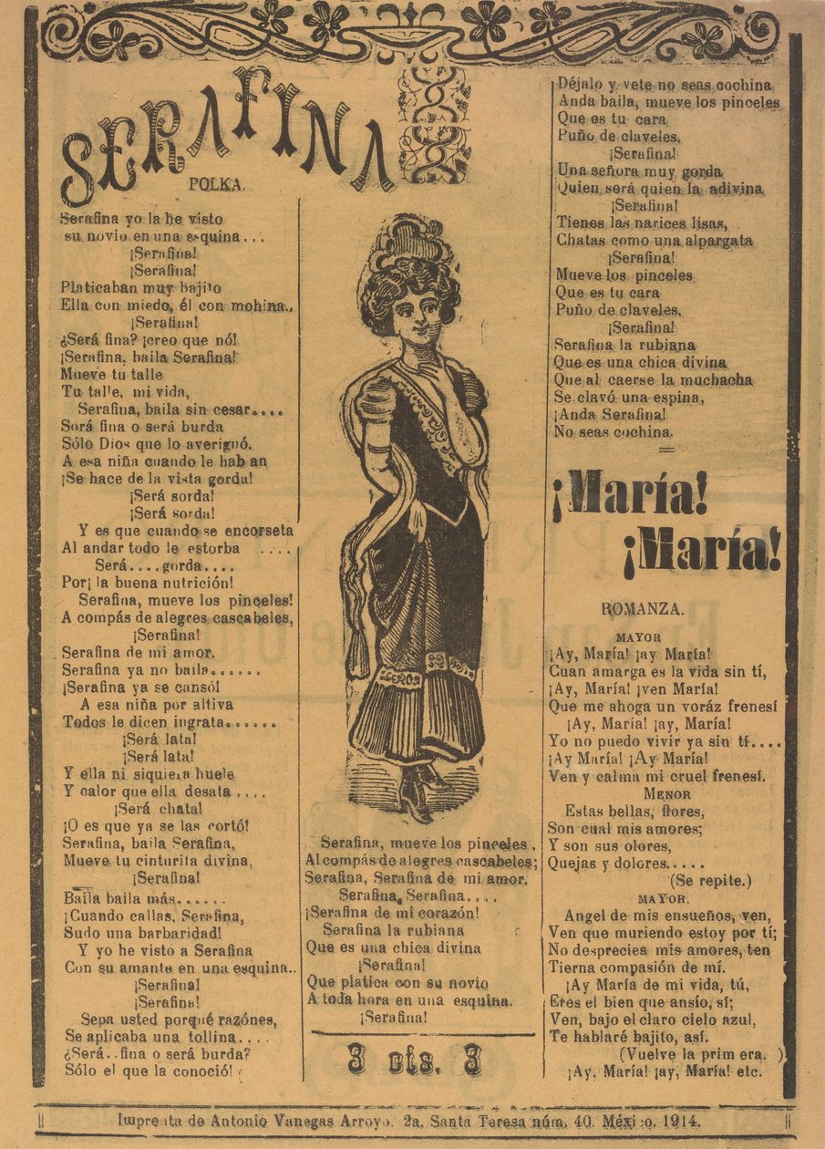 Serafina de José Guadalupe Posada