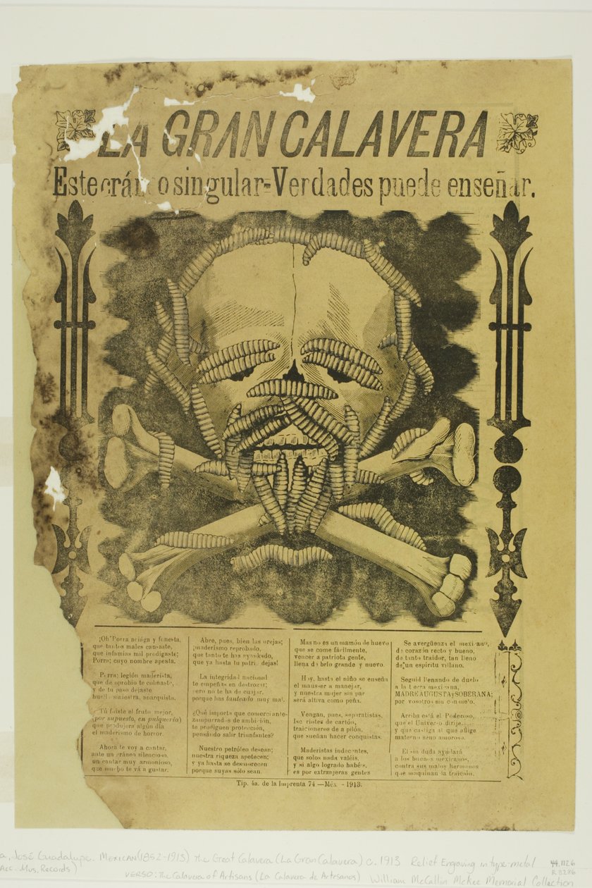 A Grande Calavera de José Guadalupe Posada