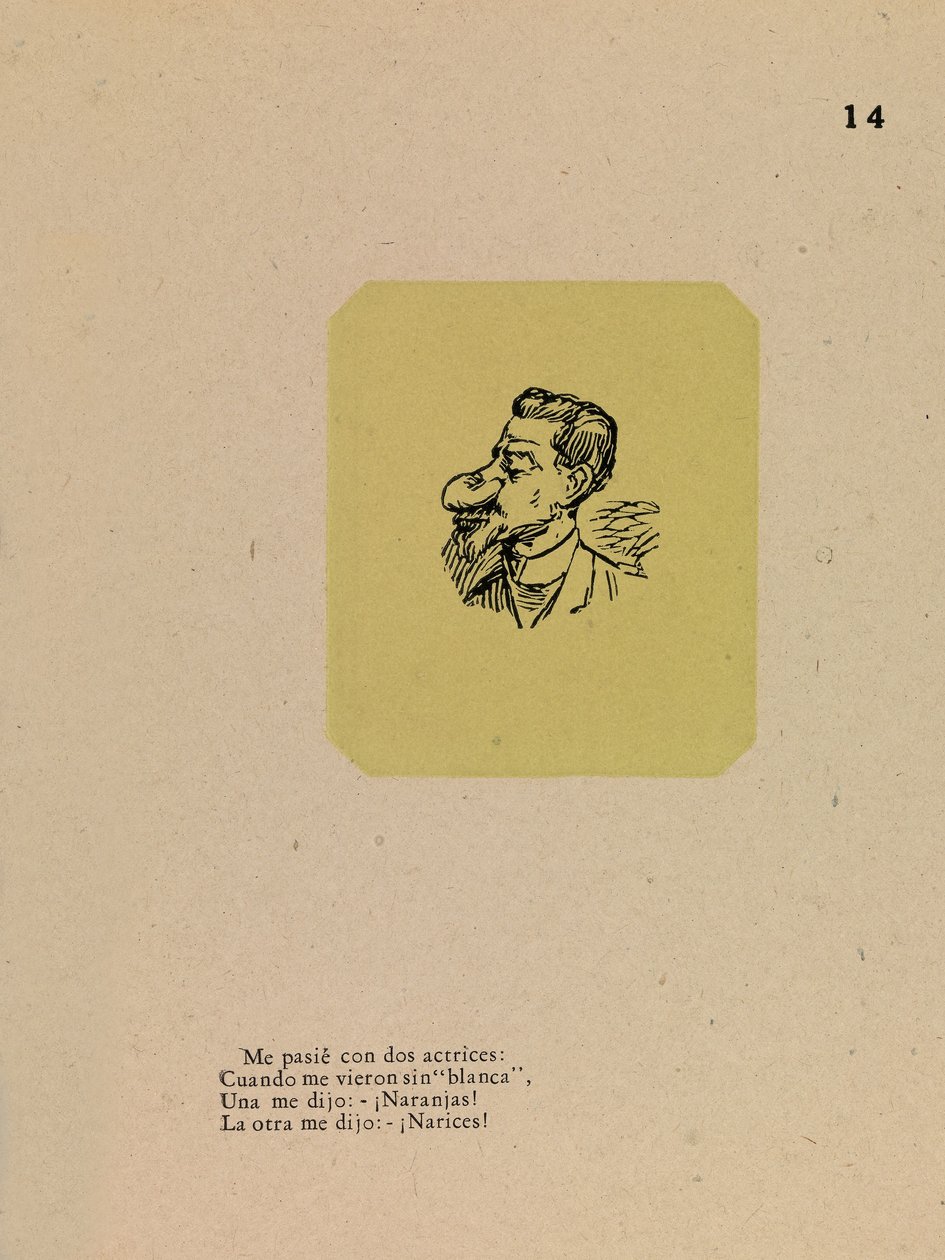 O Homem do Nariz Bulboso de José Guadalupe Posada
