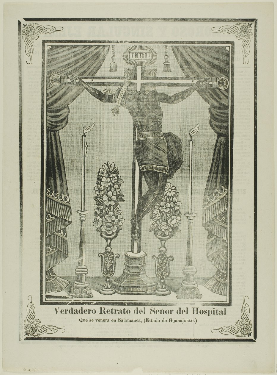 Verdadeiro retrato de Nosso Senhor do Hospital de José Guadalupe Posada