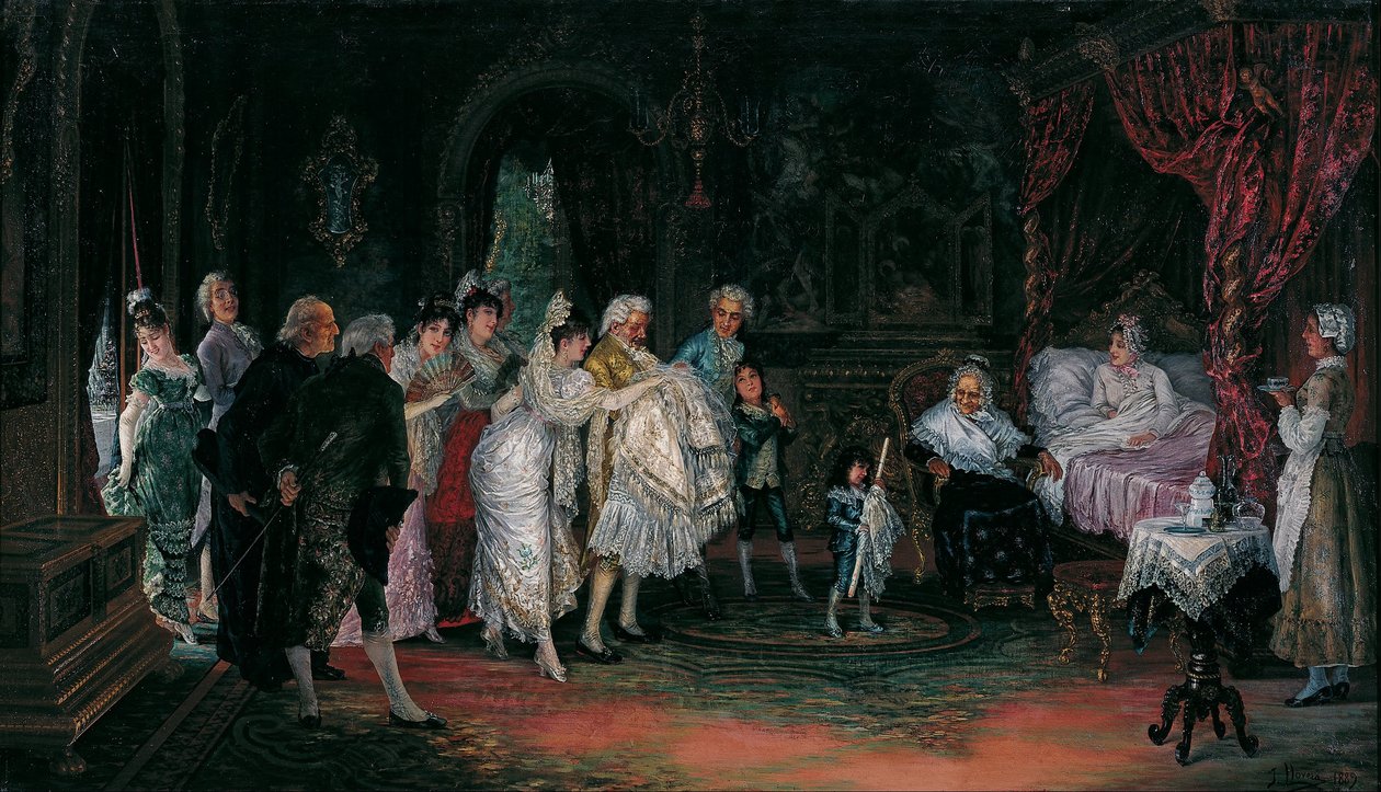 O batizado de José Llovera Bofill
